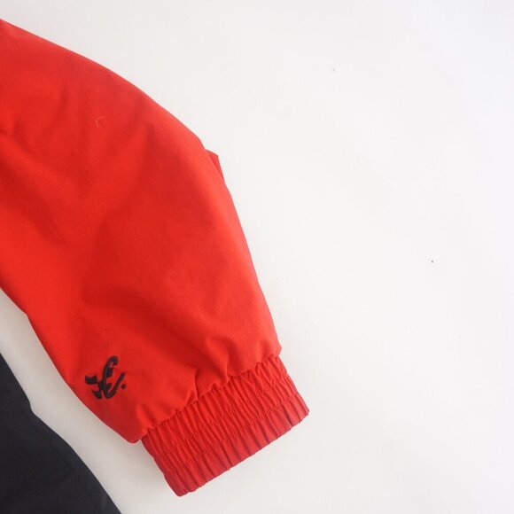 Vtg Dale Earnhardt Jr Red Black Nylon Zip Up Nascar Jacket By Chase Authentics L - Picture 5 of 16